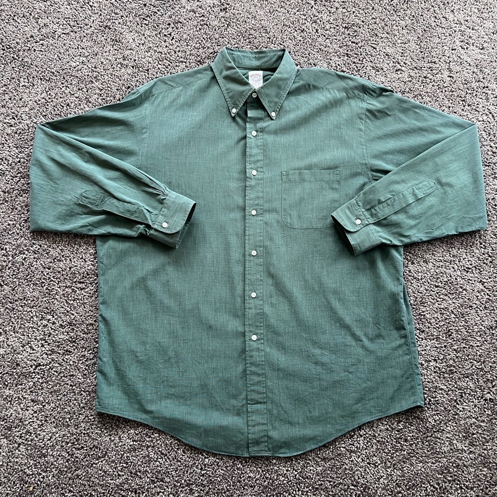 Brooks Brothers Long Sleeve Button Down Dress Shirt Mens size 17 - 5
